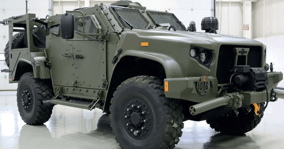 Oshkosh JLTV (Joint Light Tactical Vehicle). 2018 рік. Фото з відкритих джерел