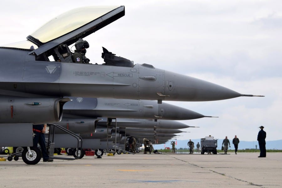 Винищувачі F-16 повітряних сил США