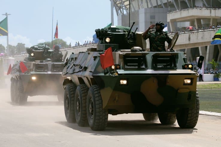 WZ-551 армії Танзанії.