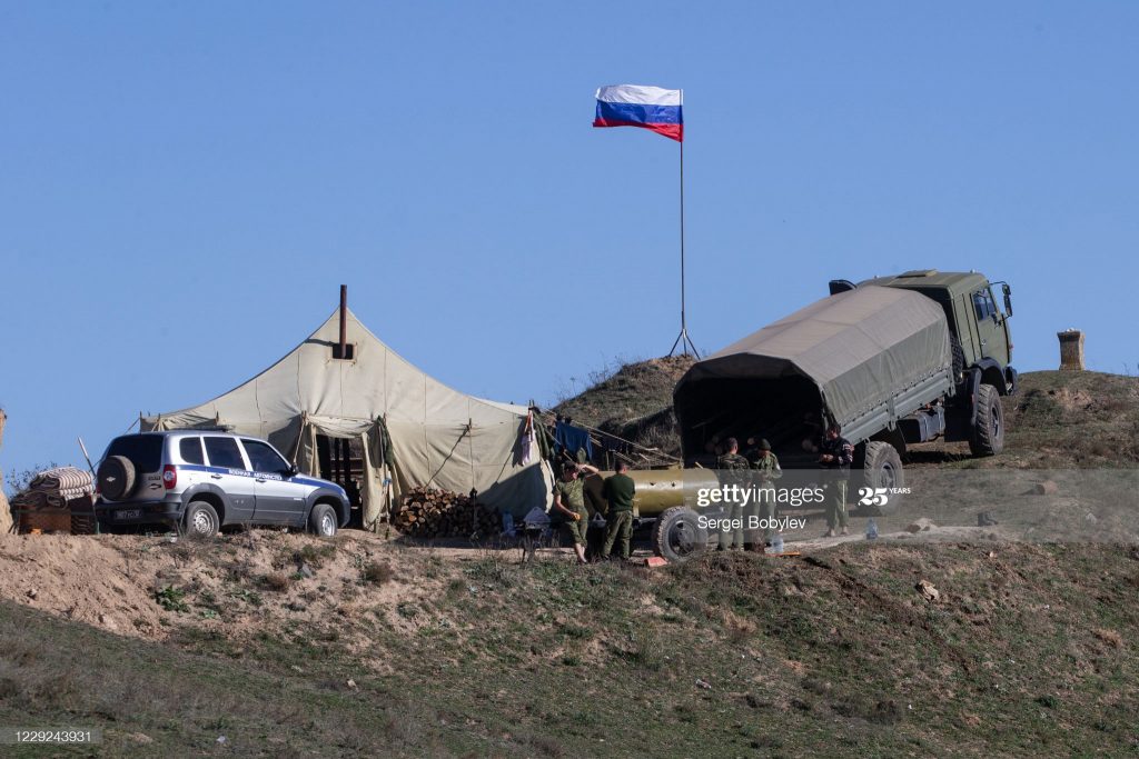 Російські військові біля села Тех у Вірменії. Жовтень 2020. Фото: Сергій Бобильов