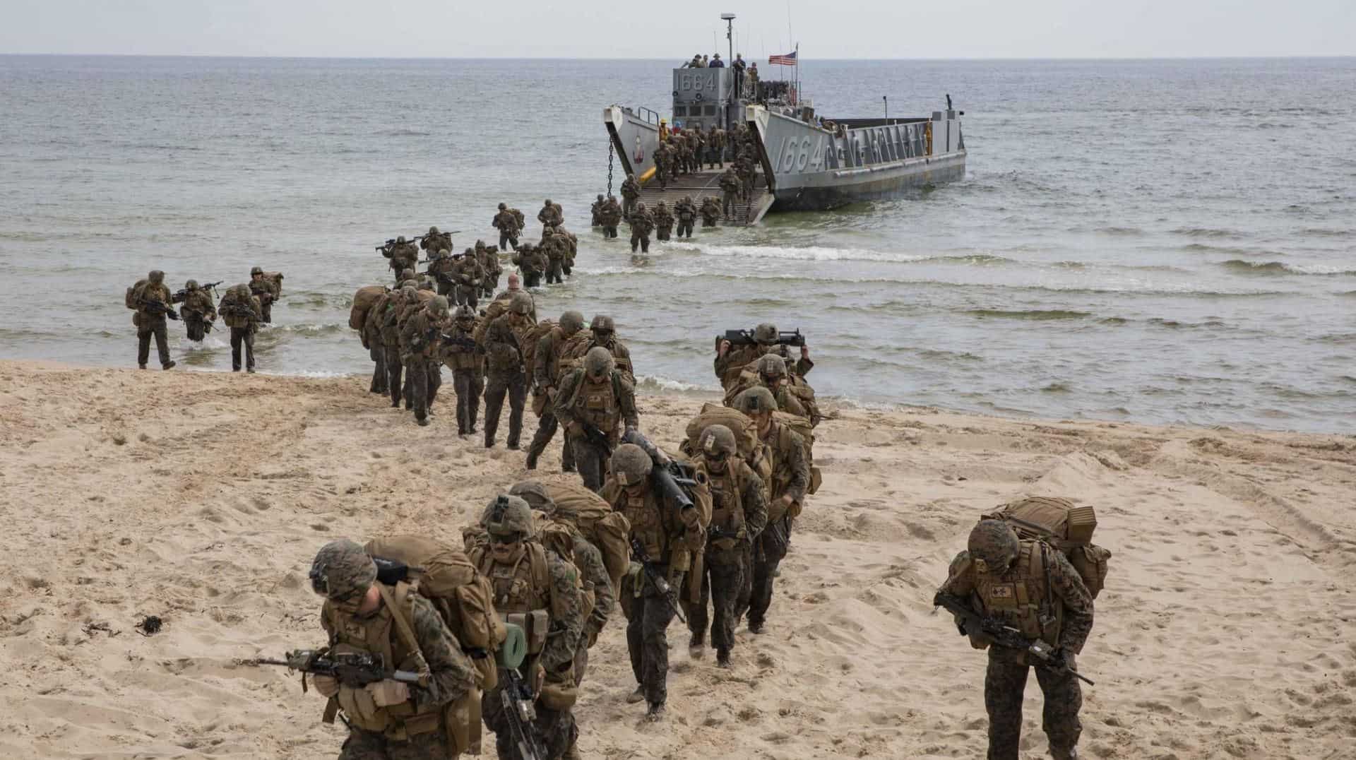 Морські піхотинці США на навчаннях. 2019 рік. Фото: МО США