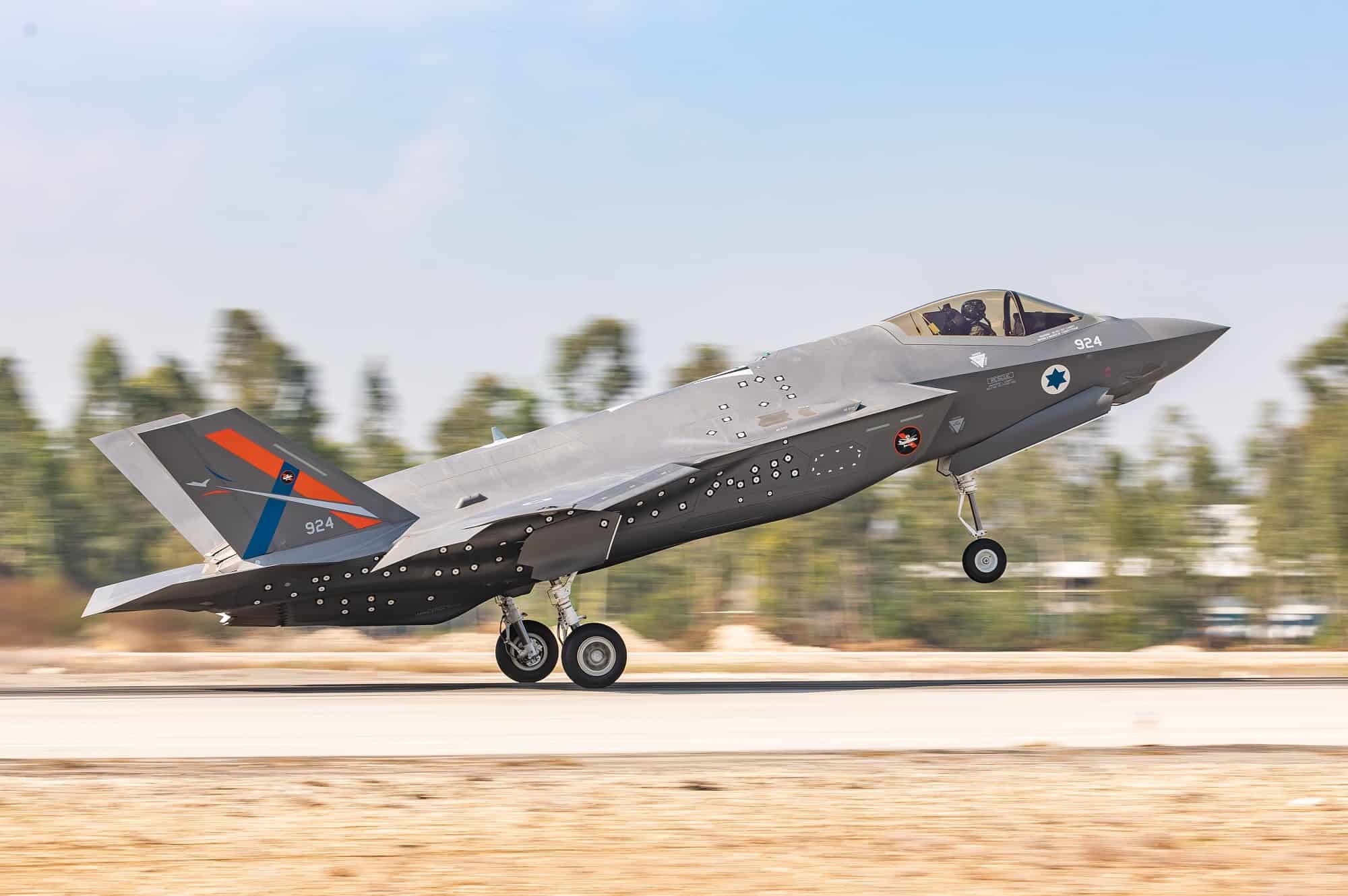 Винищувач F-35I Повітряних сил Ізраїлю. Листопад 2020. Фото: ПС Ізраїлю