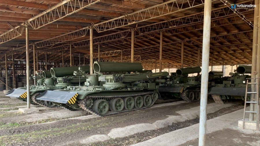 БРЕМ «Зубр» для М'янми на територіль ДП «Львівський бронетанковий завод» у 2019 році