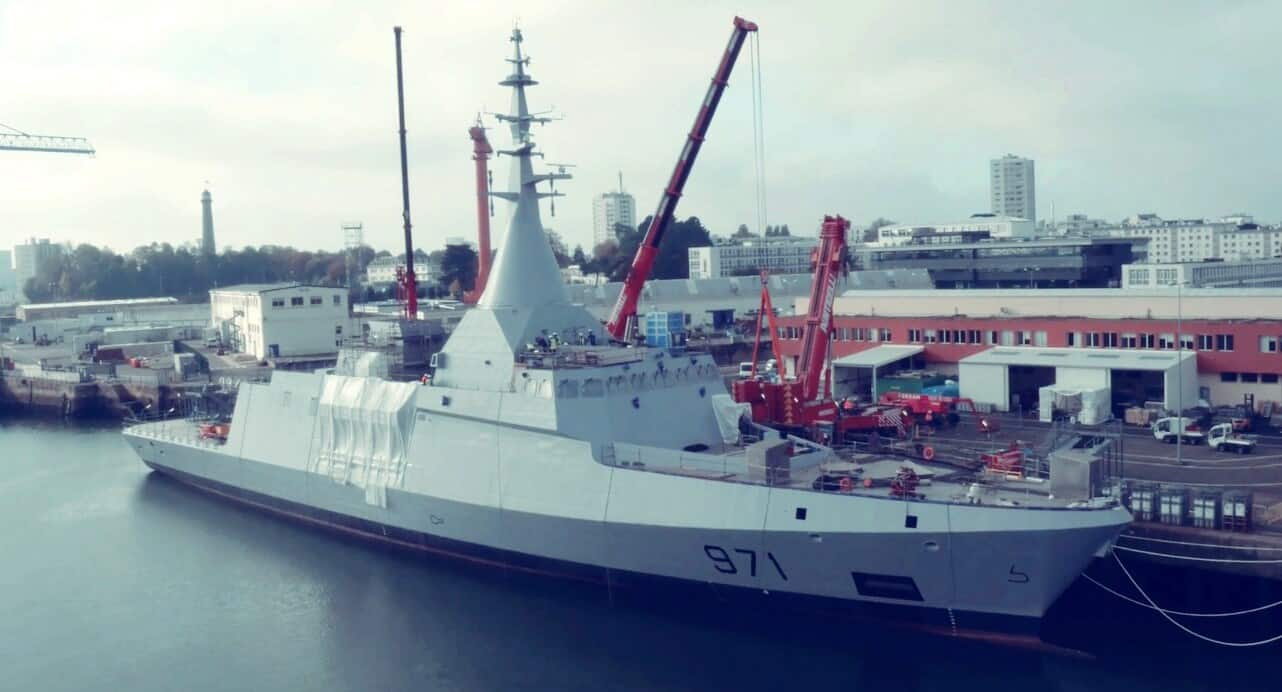 Головний побудований для ВМС Єгипту французьким суднобудівним об'єднанням Naval Group корвет El Fatеh проєкту Gowind 2500. Фото: З відкритих джерел