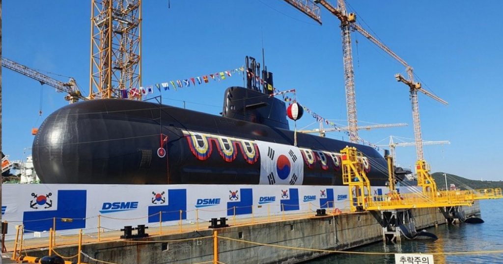 Підводний човен SS-085 проєкту KSS-III Південної Кореї. Листопад 2020. Фото: ЗМІ Південної Кореї