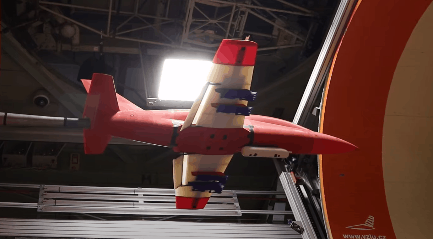 Аеродинамічні випробування моделі штурмовика L-39NG. Листопад 2020. Фото: Aero Vodochody