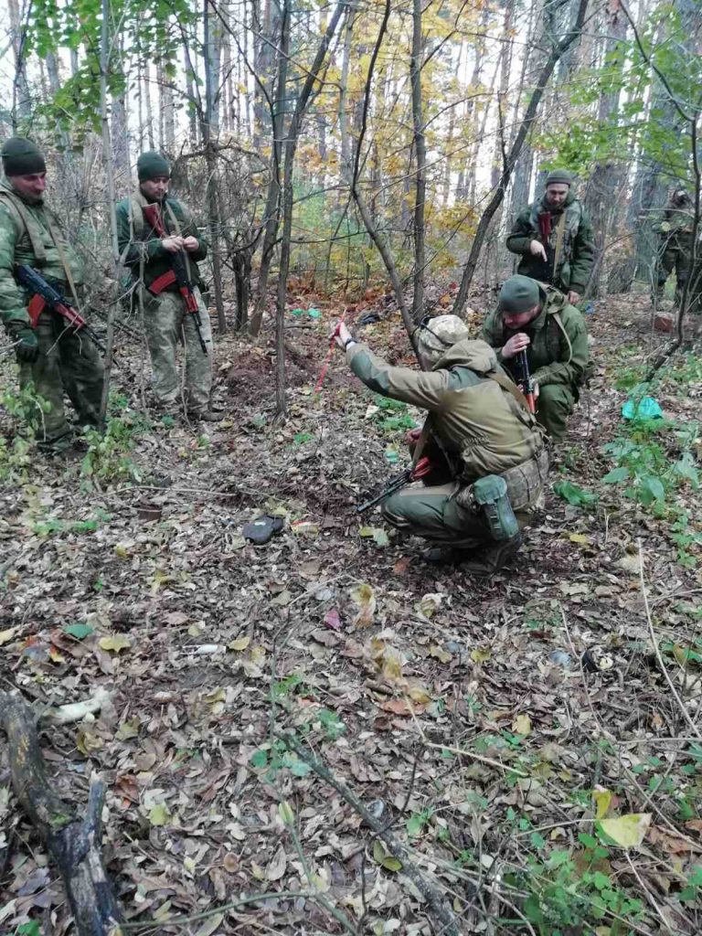 Тренування за курсом з мінної безпеки від благодійного фонду «Повернись живим»