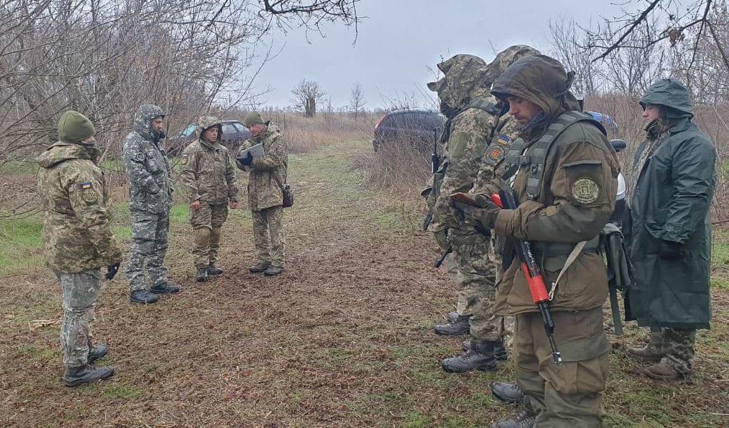 Бійці-резервісти запорізької тероборони 