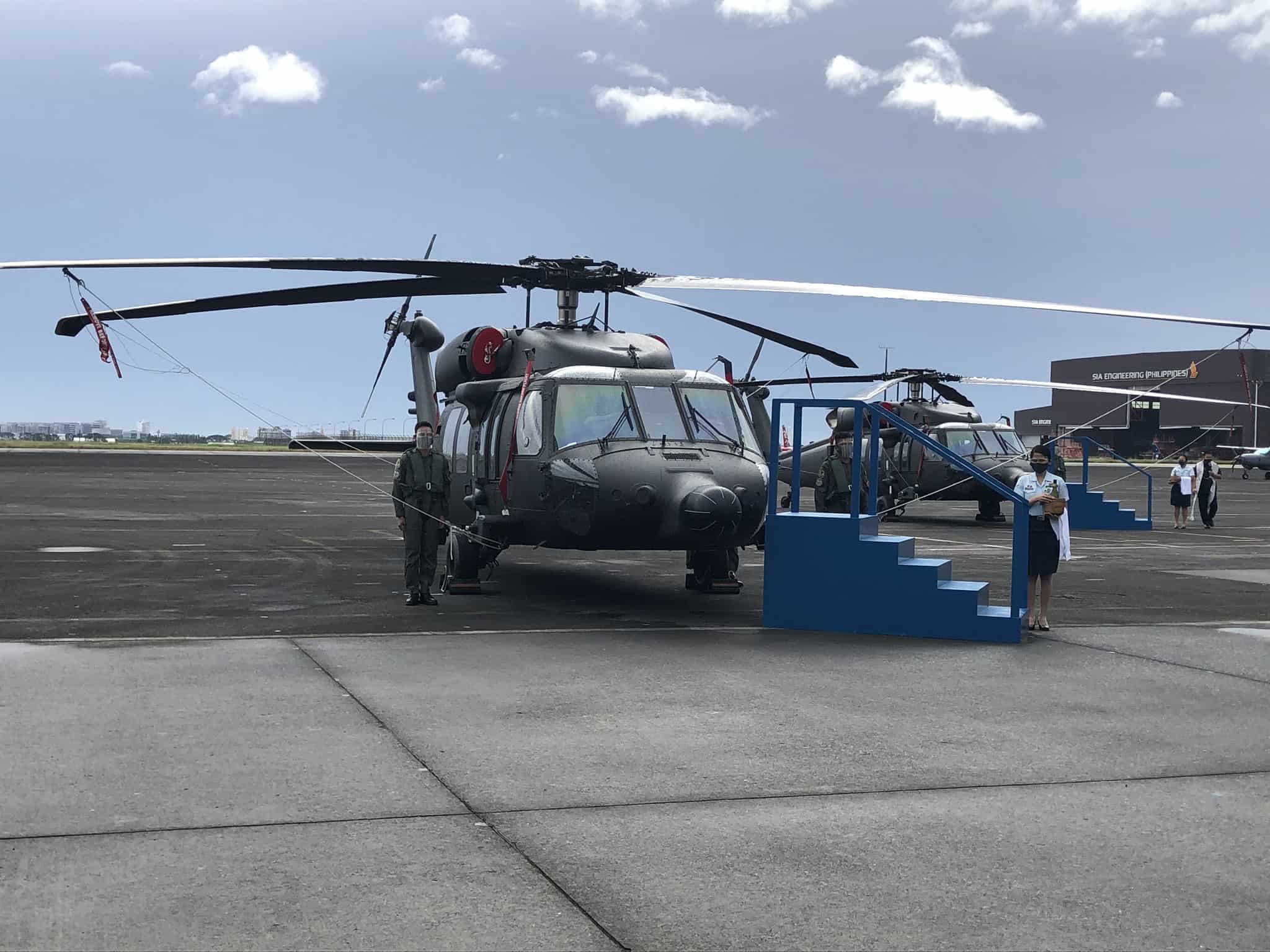 Вертольоти Sikorsky S-70i International Black Hawk ВПС Філіппін. Грудень 2020. Фото: ЗМІ Філіппін
