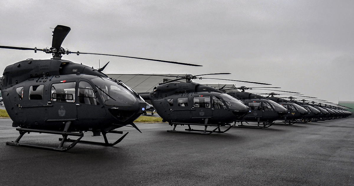 Вертольоти H-145M Airbus для Повітряних сил Угорщини. Грудень 2020. Фото: МО Угорщини