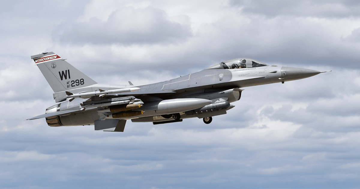 Винищувач F-16 Fighting Falcon. Фото: 115th Fighter Wing