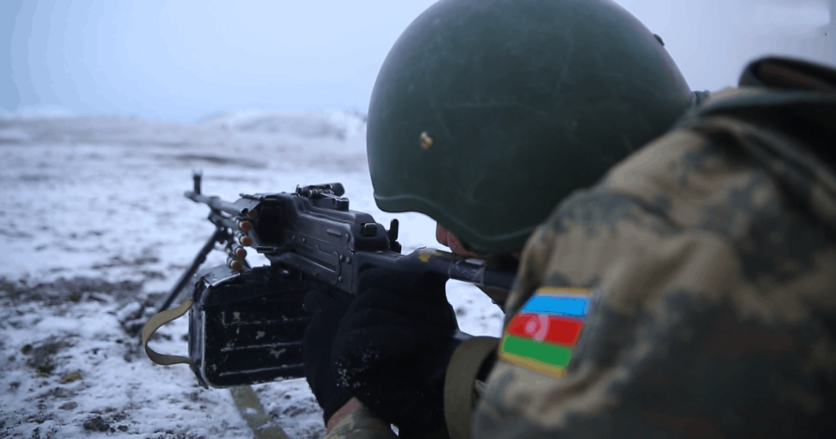 Військовий Азербайджану. Грудень 2020. Фото: МО Азербайджану