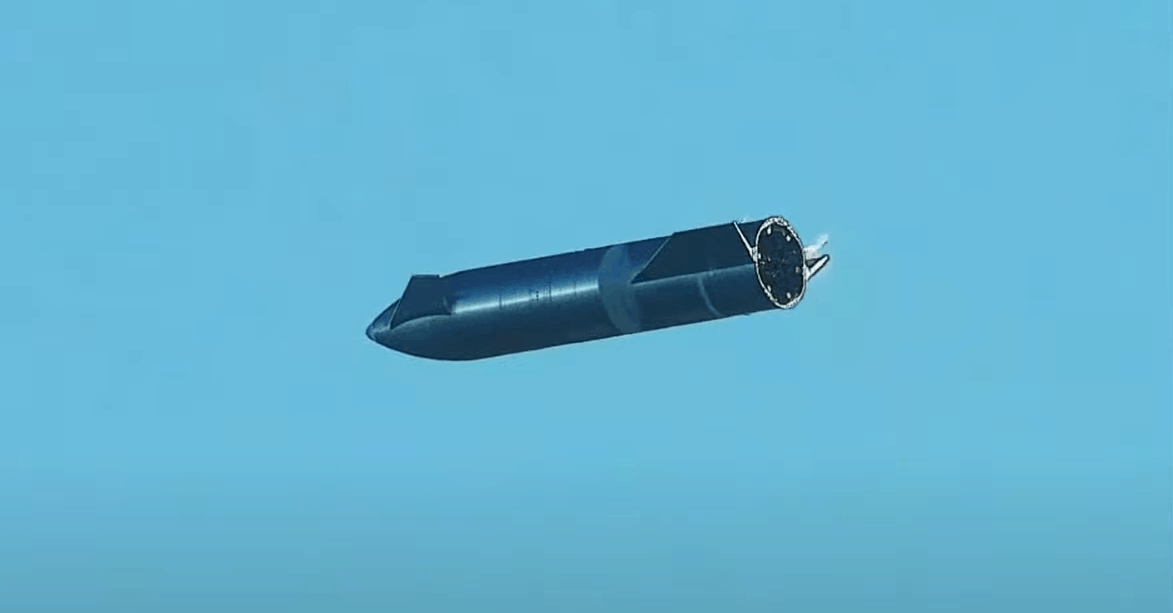 Прототип Starship (SN8) від SpaceX. Грудень 2020