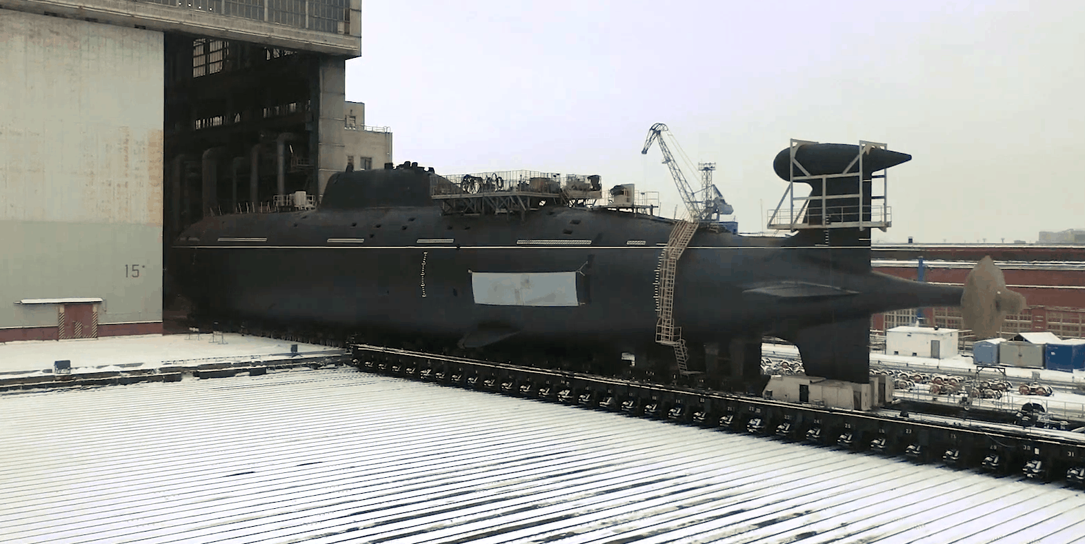 Атомний підводний човен «Леопард» Росії проєкту 971. Грудень 2020. Фото: МО РФ