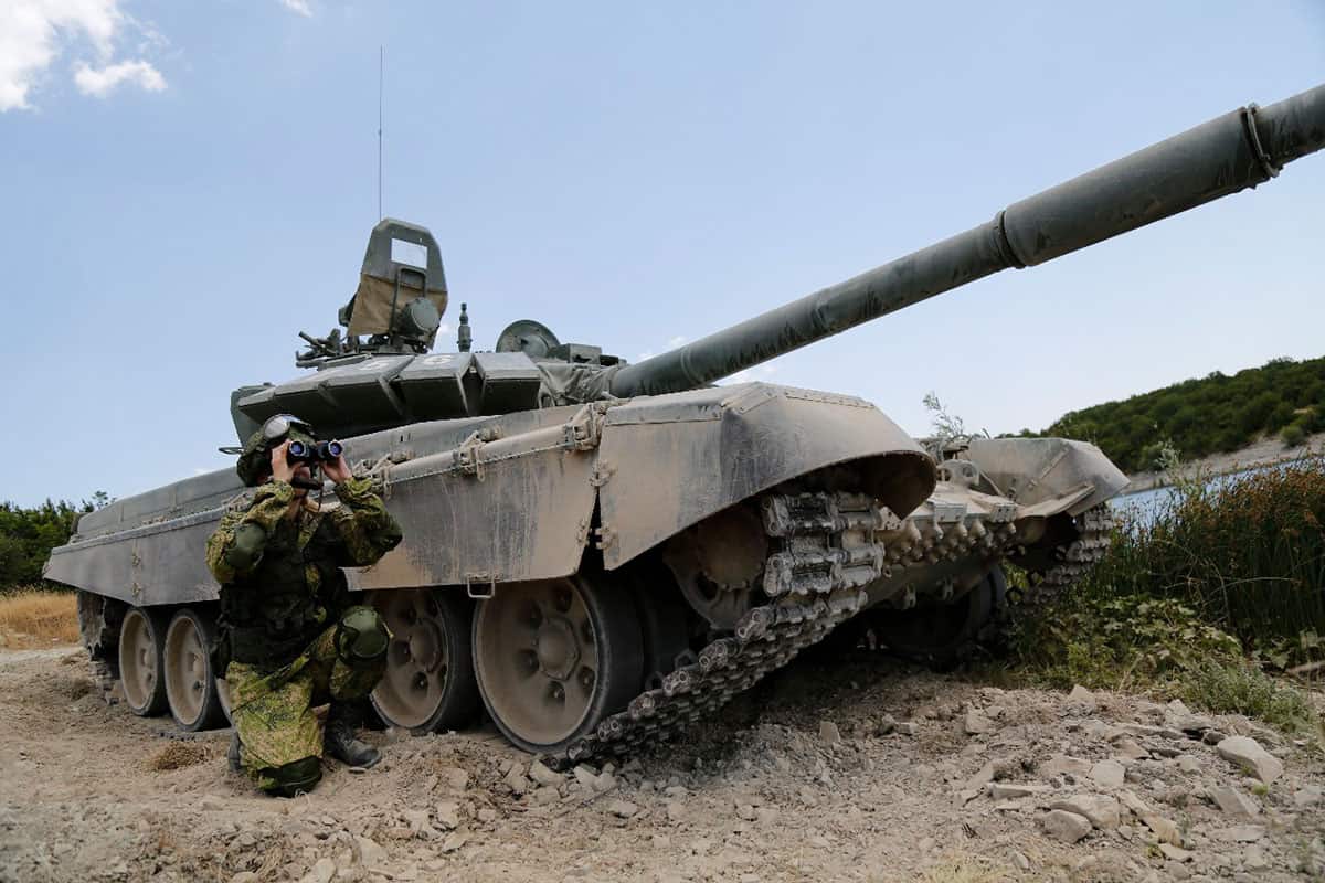 Танк Т-72Б3 ЗС Росії