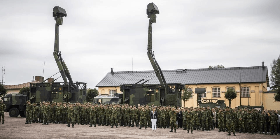 РЛС Saab Giraffe 1X на озброєнні 6 полку протиповітряної оборони ЗС Швеції