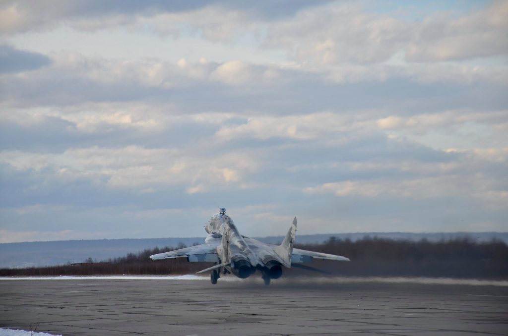 Винищувач МіГ-29. Січень 2021. ПС ЗСУ
