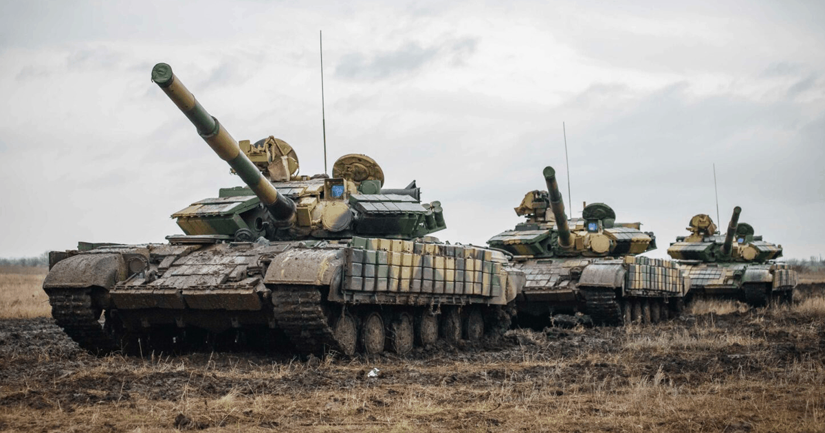 Танки Т-64БВ сил так званої «ПМР». Січень 2021. Фото: «МО ПМР»