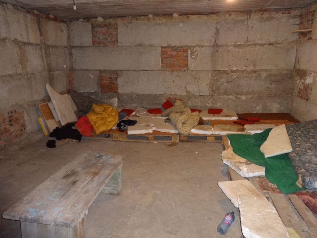 Підвальні приміщення де розміщувались ув'язнені «Изоляция»