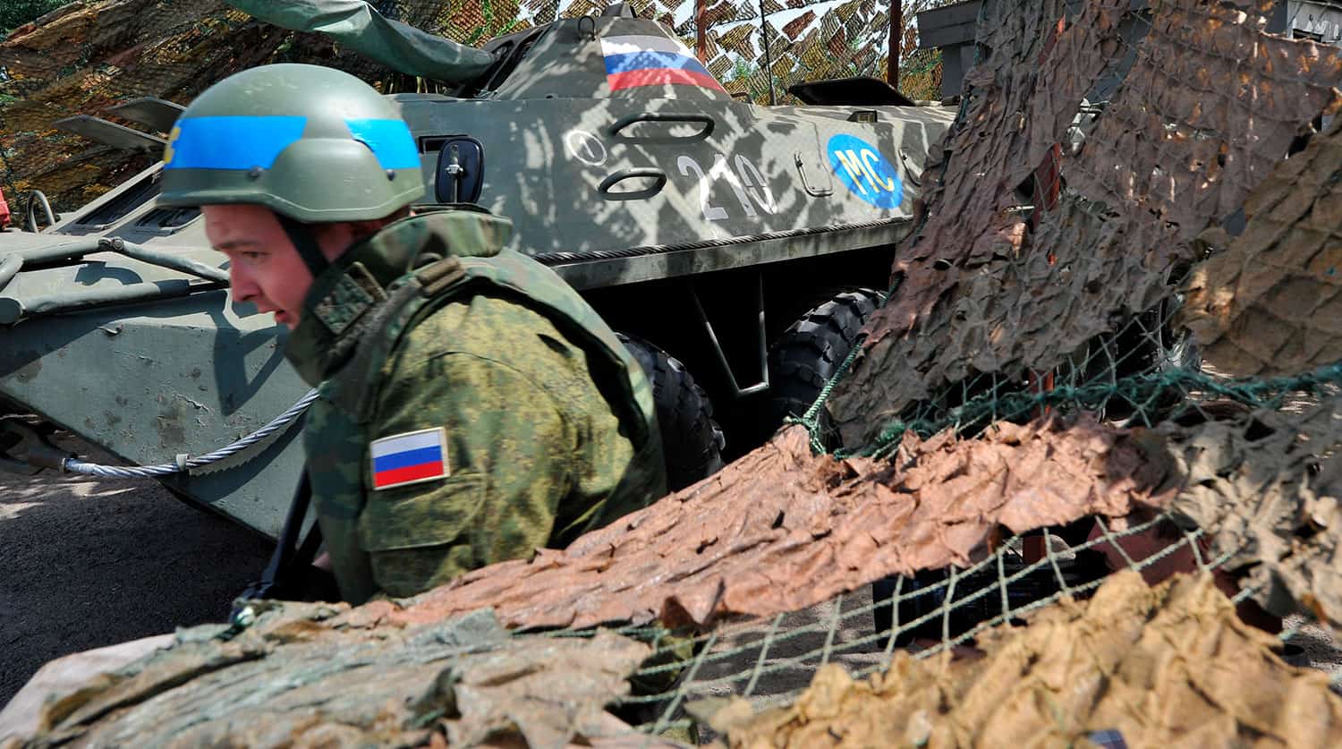 Російські військові на окупованій частині Молдови