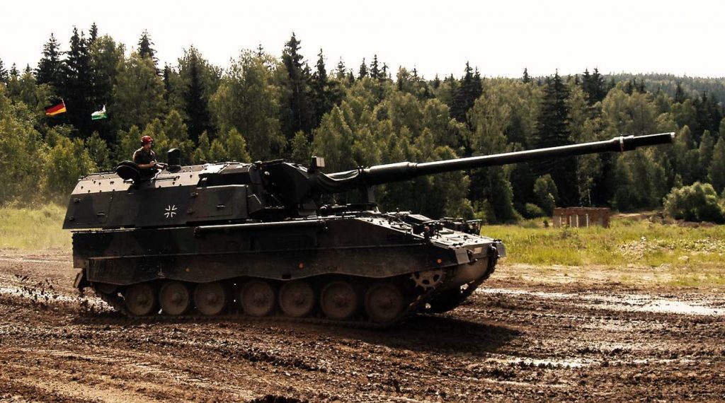 Самохідна артилерійська установка (САУ) Panzerhaubitze (PzH) 2000