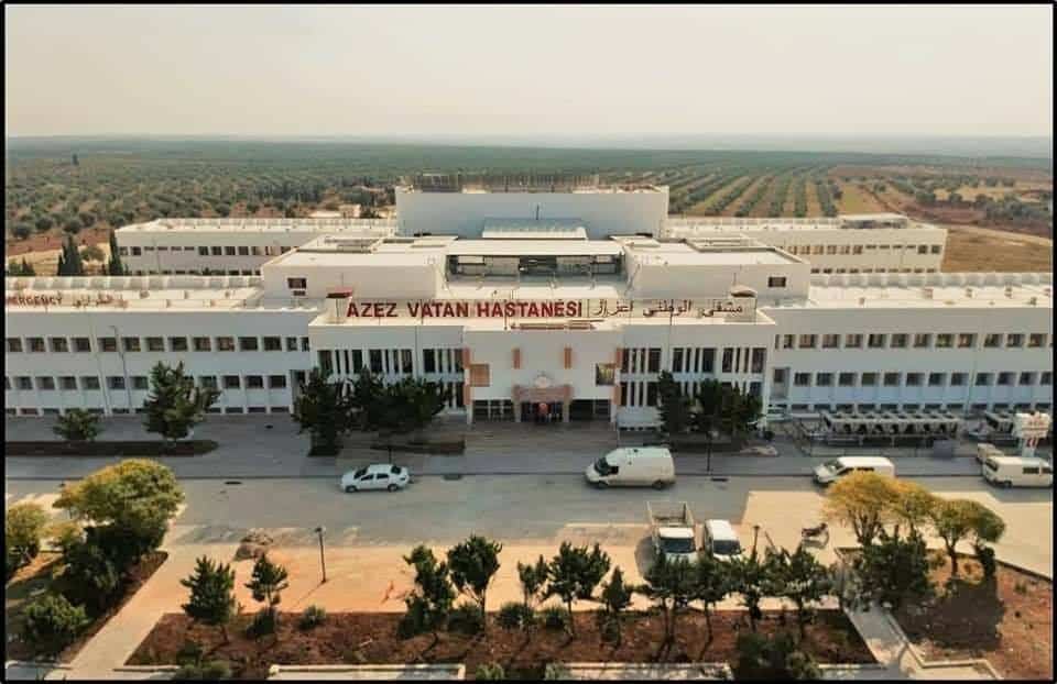 Національний шпиталь у Азаз відновлений Туреччиною