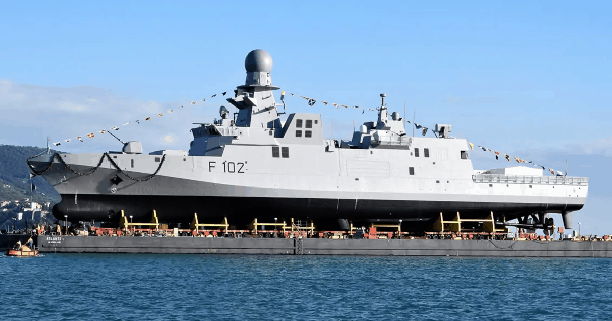 Корвет «Damsah» класу «Al Zubarah» компанії Fincantieri для ВМС Катару. Лютий 2021. Фото: Naval News