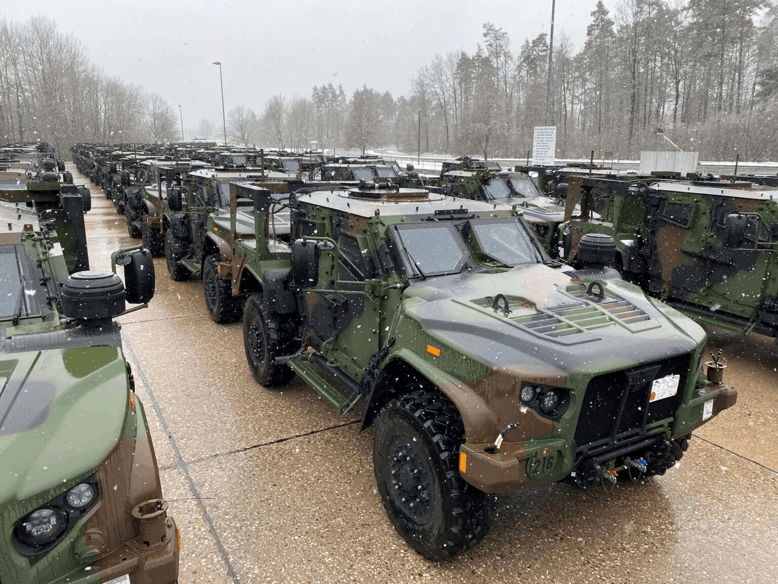 Машини JLTV 2-го кавалерійського полку армії США
