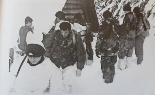 Військовослужбовці Боснії та Герцеговини під час наступу