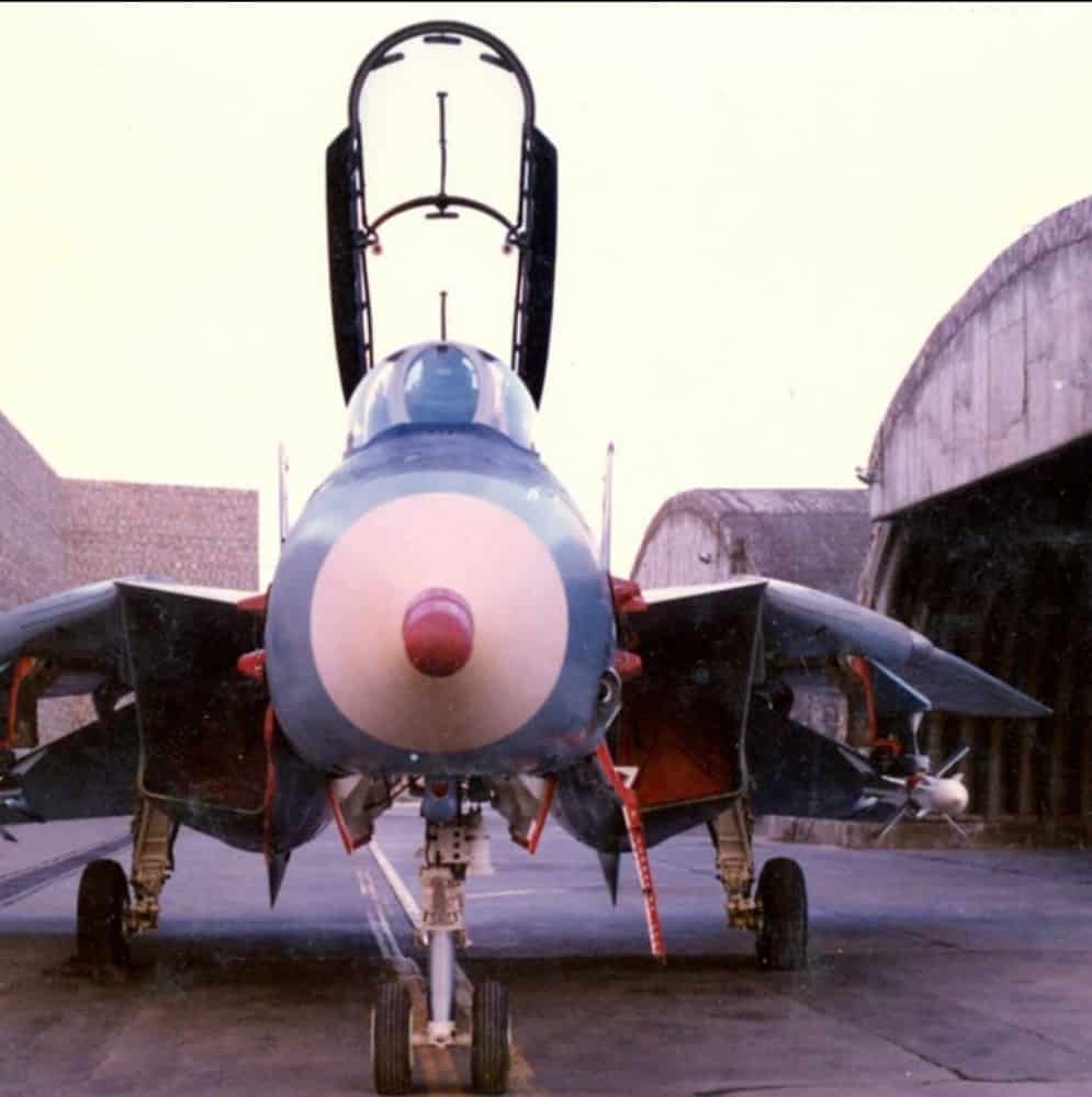 Літак F-14 з ракетами Р-27, фото -