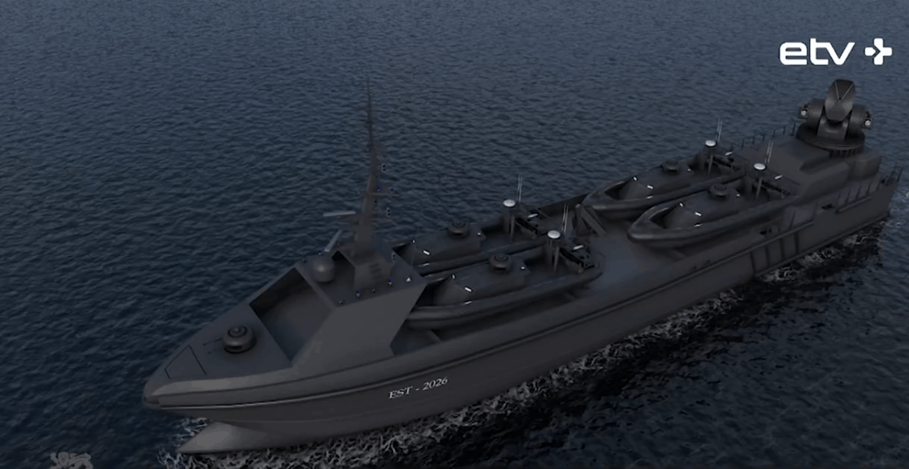 Проєкт безекіпажного багатоцільового судна для ВМС Естонії 1