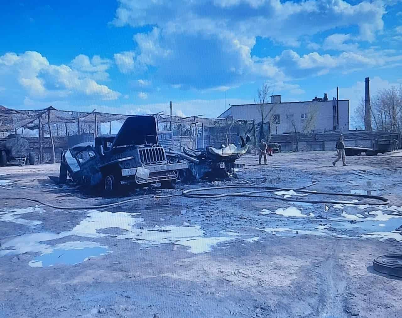 Результати пожежі у військовій частині в Рубіжному