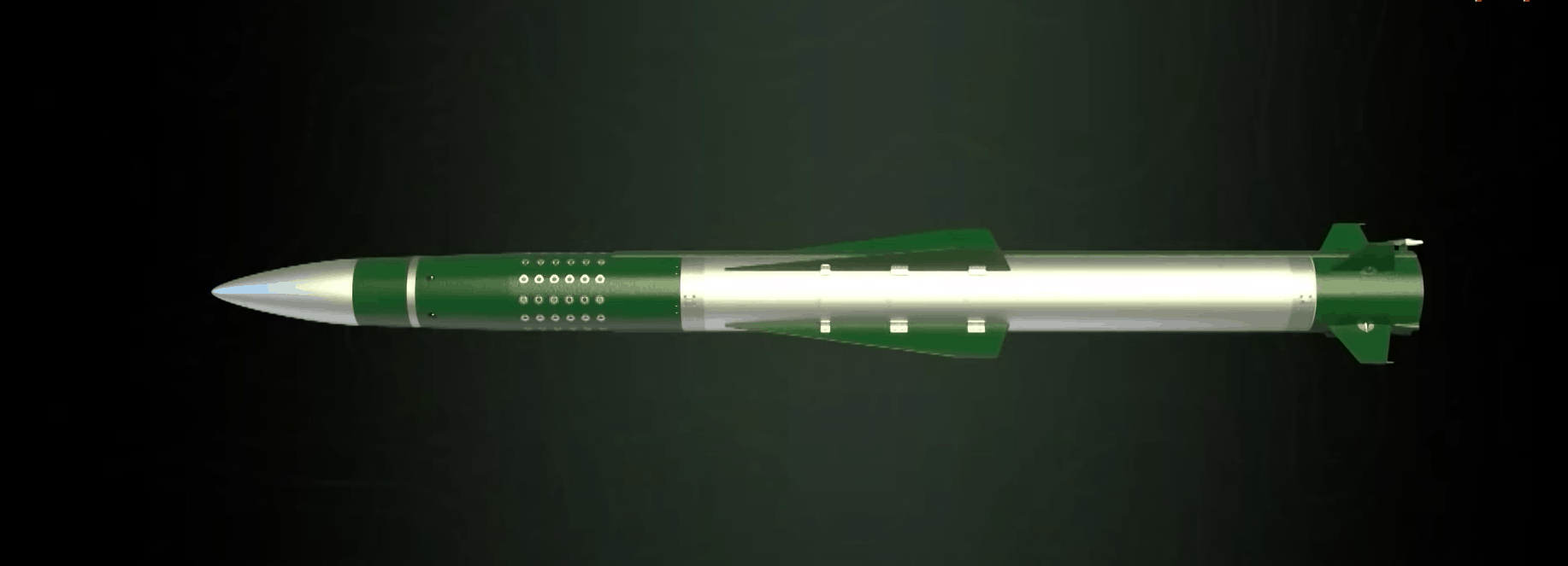 Зенітна ракета ЗРС "Кільчень", кадр відео Апостроф