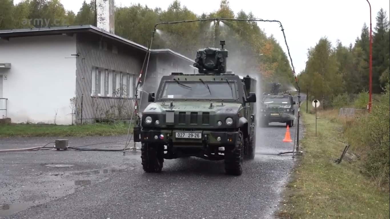 Машини РХБЗ захисту ЗС Чехії на базі Iveco