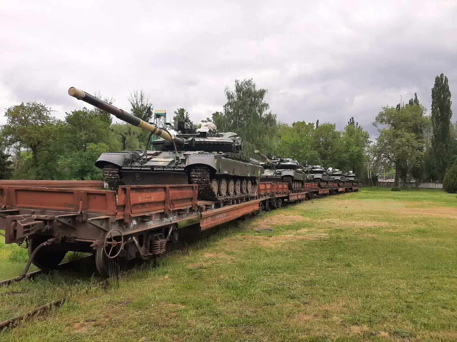 Танки Т-64 відремонтовані та модернізовані на ДП «Харківський бронетанковий завод»