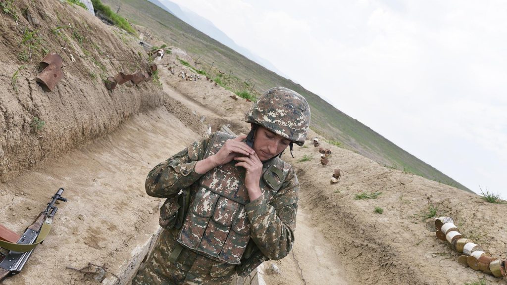 Військовослужбовець підконтрольних Вірменії військових формувань