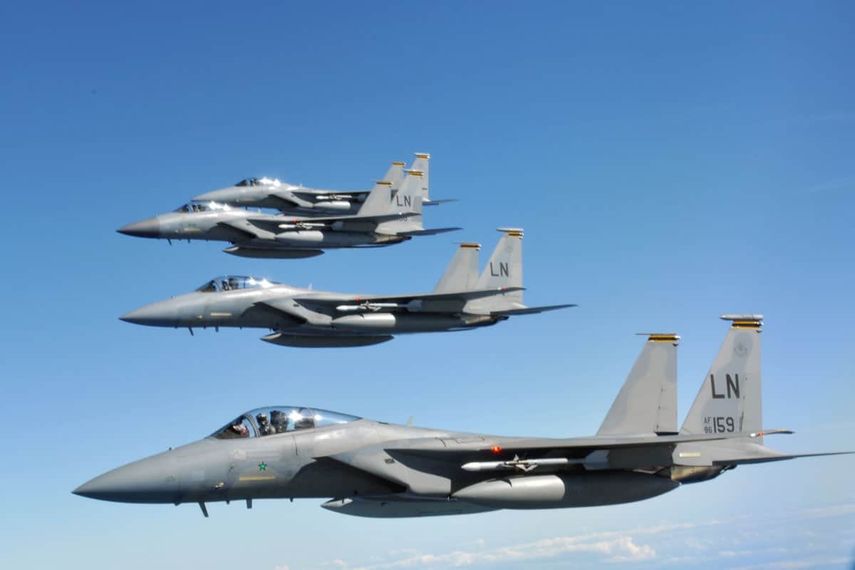 Винищувачі F-15 Повітряних сил США