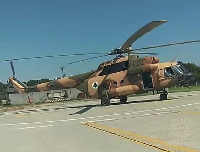 Гелікоптер Ми-17В-5 Повітряних сил Афганістану на підприємстві «Мотор Січ»