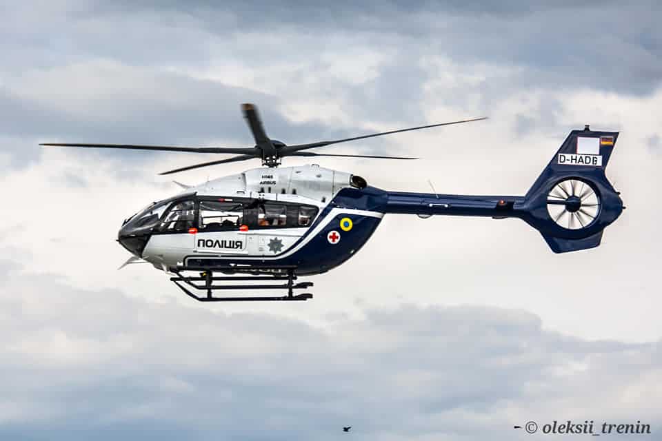 П'ятий гелікоптер H145 для Національної поліції