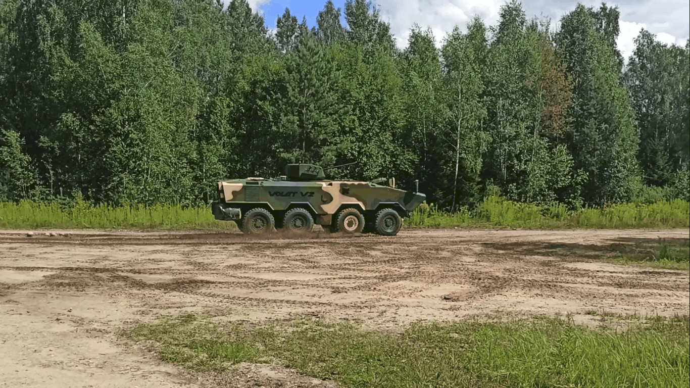 Білоруський БТР VOLAT V-2