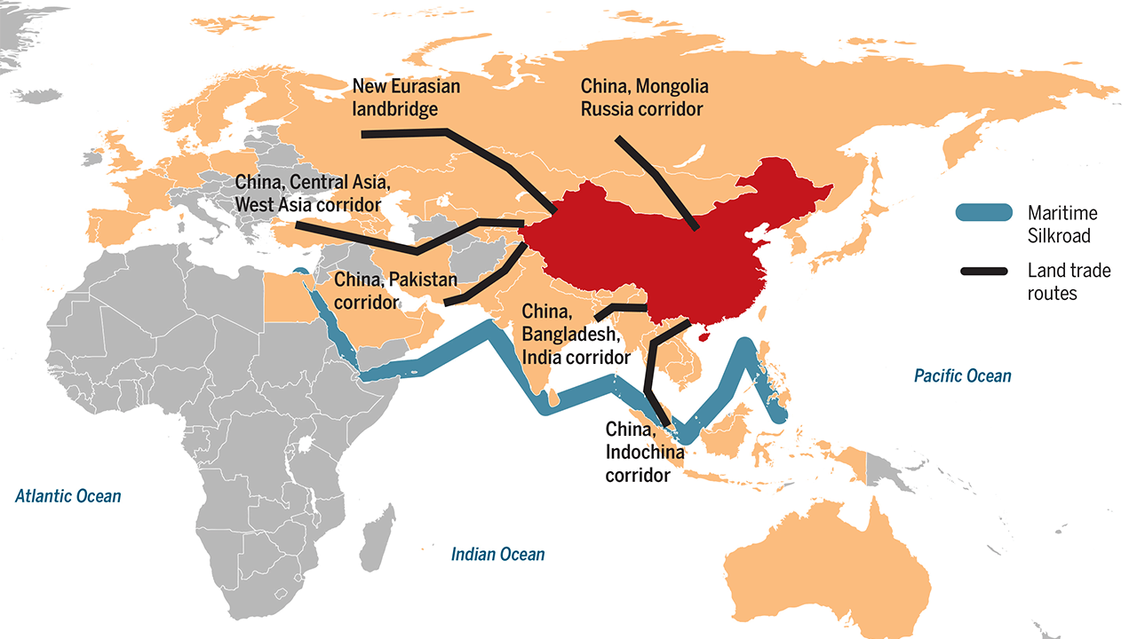 Китайські сухопутні торговельні шляхи