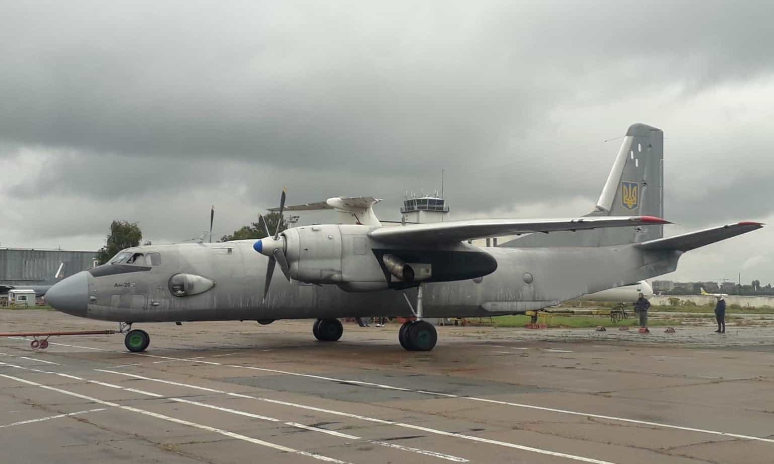 Літак Ан-26 Повітряних Сил ЗСУ на ДП «Завод 410 ЦА»