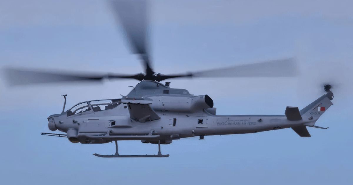 Вертоліт AH-1Z «Viper» компанії Bell для Бахрейну. Вересень 2021