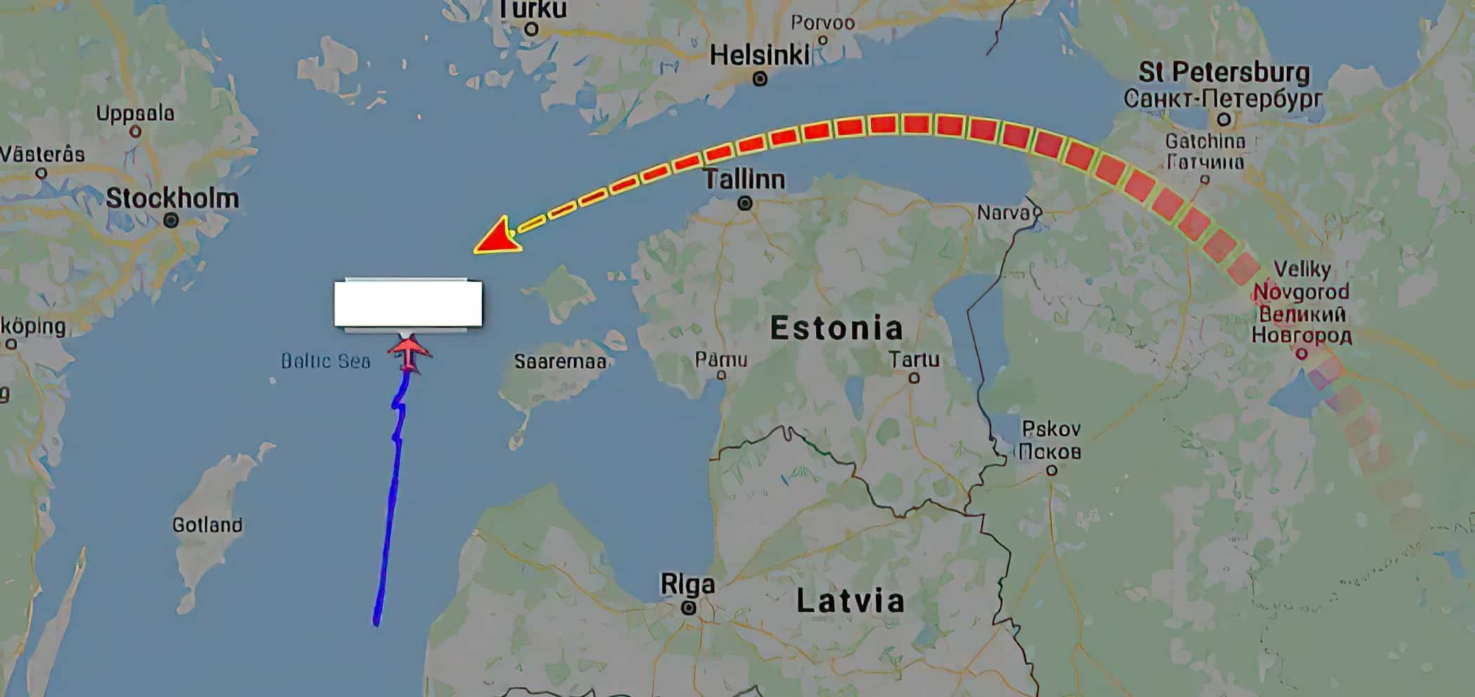 Винищувачі Су-35С ПКС РФ на онлайн мапі авіарейсів. Вересень 2021