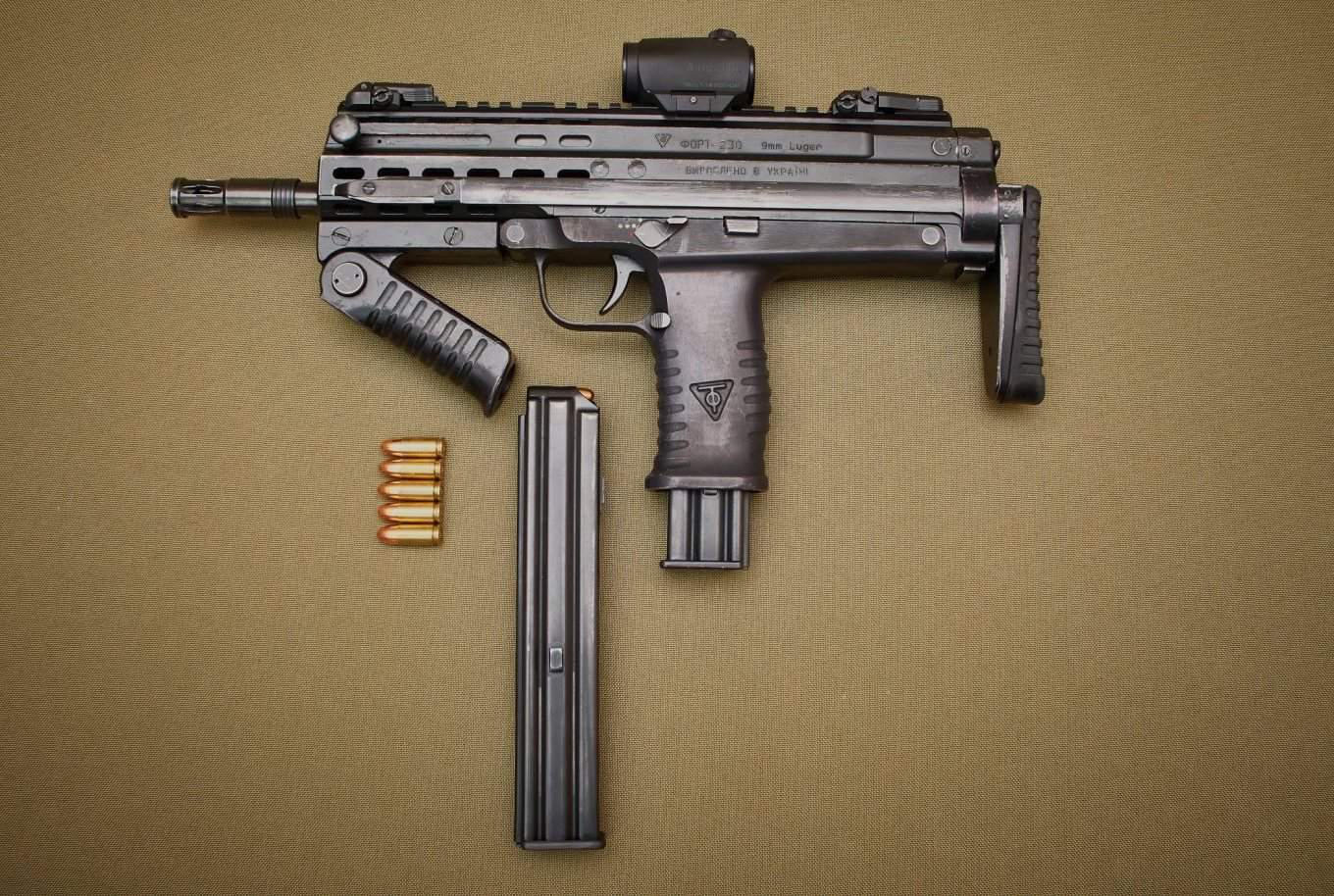 Пістолет-кулемет “Форт-230” від КНВО "Форт"