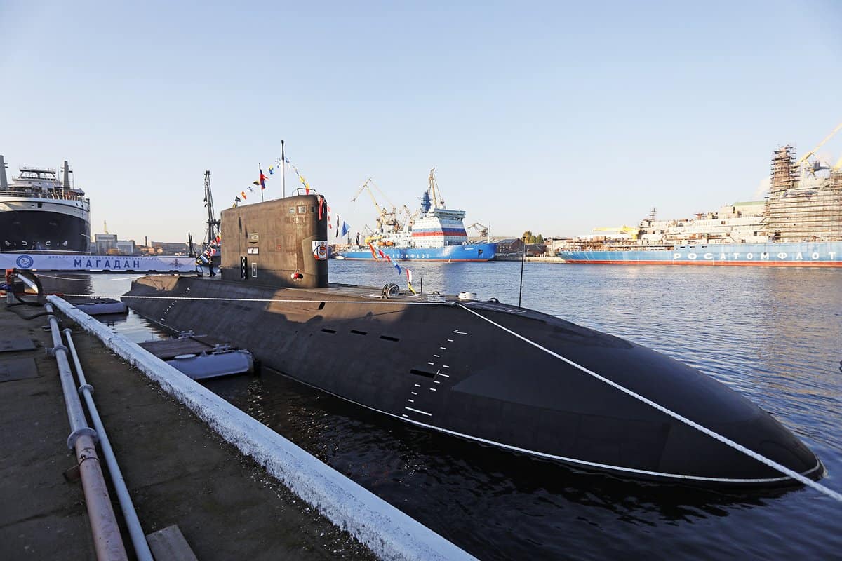 Підводний човен ВМФ РФ Б-602 «Магадан». Жовтень 2021