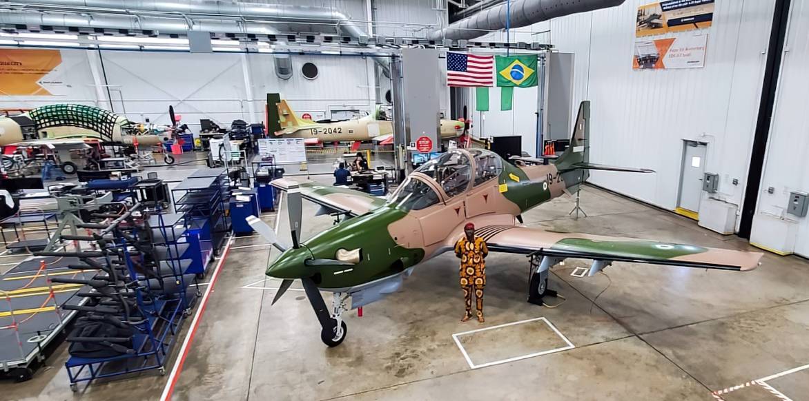 A-29 для Повітряних сил Нігерії. Фото: МО Нігерії