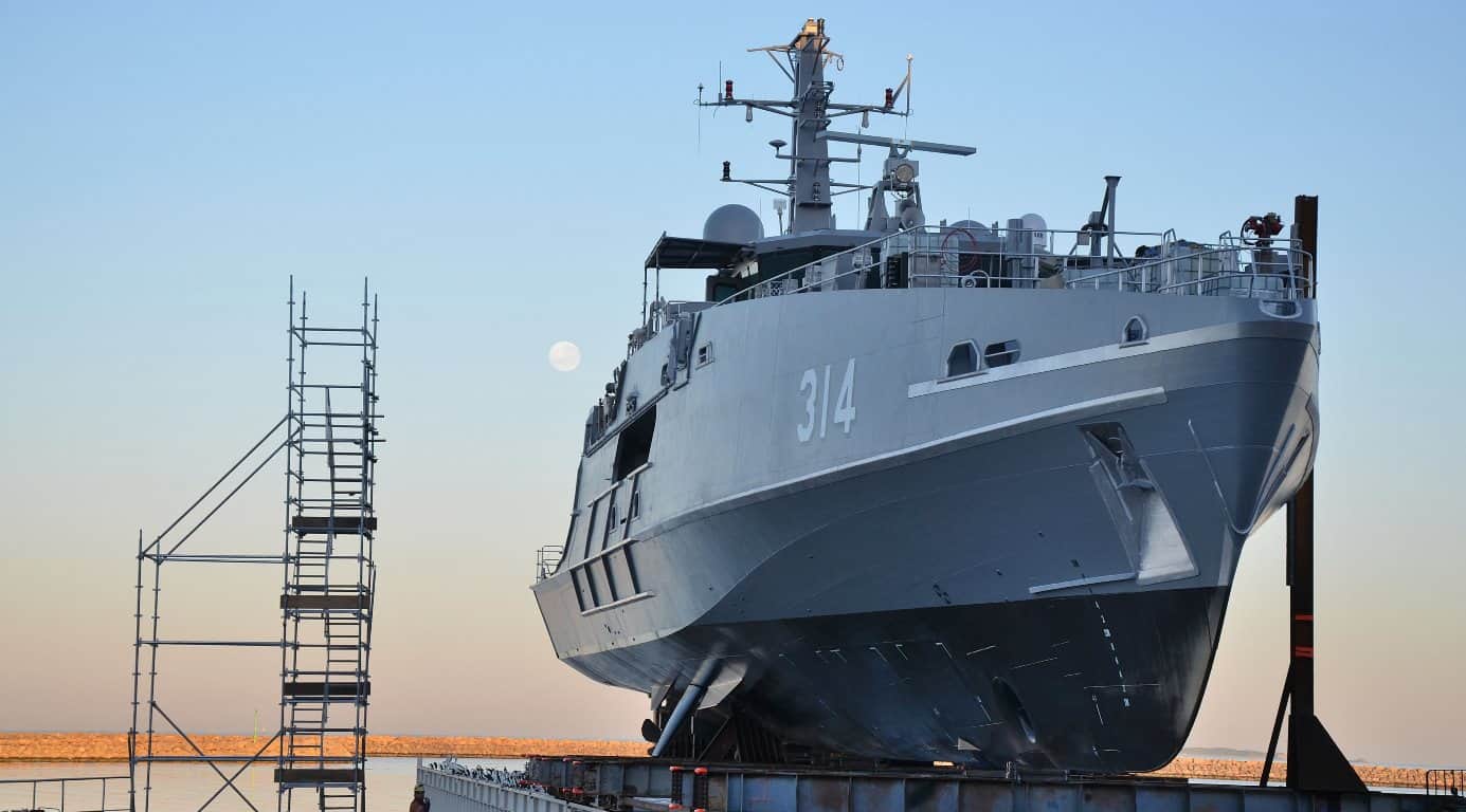 Перший модернізований патрульний катер класу «Cape» від компанії Austal. Жовтень 2021