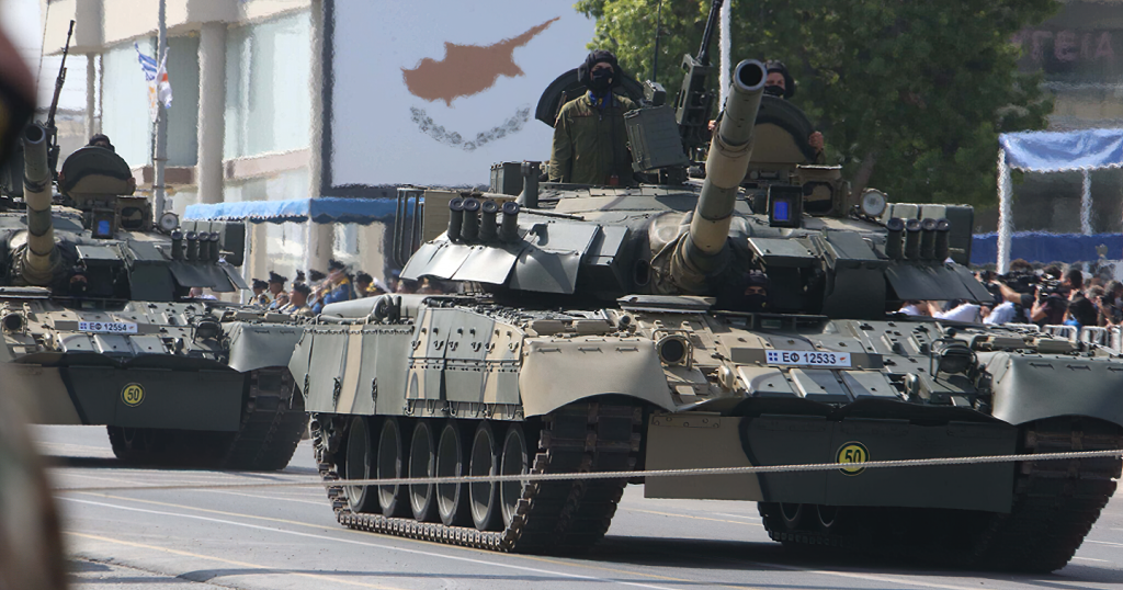 Танк Т-80У Республіки Кіпр. Жовтень 2021. Фото: ЗМІ Кіпру