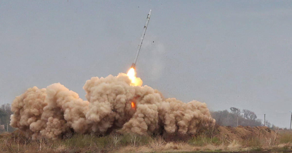 Випробування ракетного комплексу “Вільха-М”. Жовтень 2021. Фото: АрміяІнформ